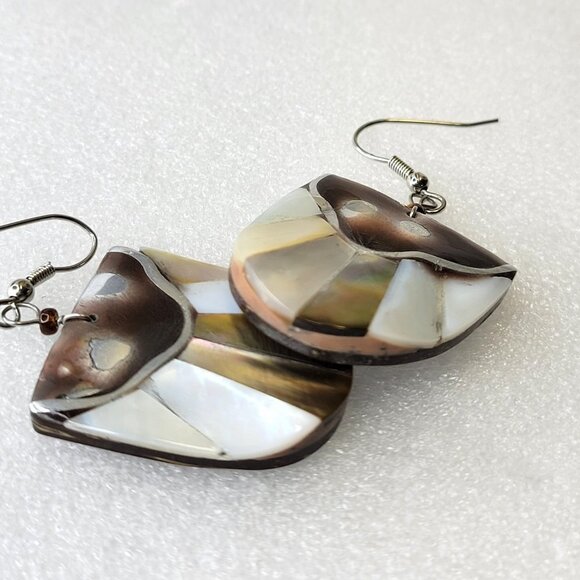 Wood Inspired Earrings - Picture 6 of 12